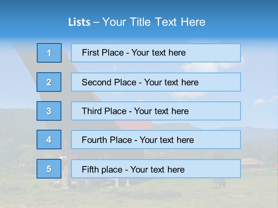 Tana Toraja Sulawesi House PowerPoint Template