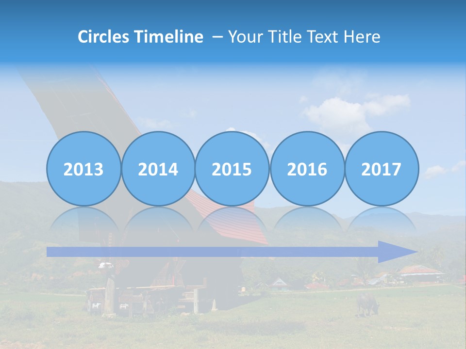 Tana Toraja Sulawesi House PowerPoint Template