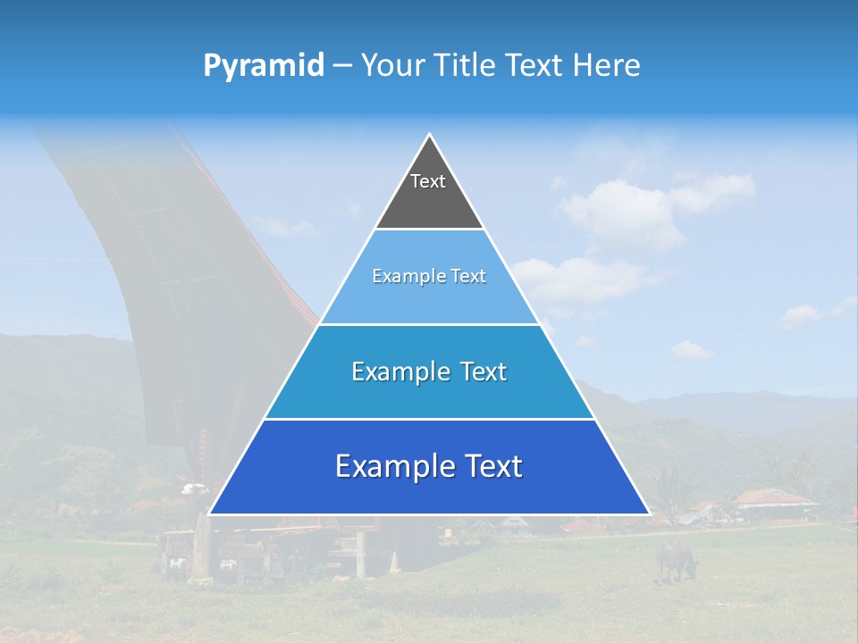 Tana Toraja Sulawesi House PowerPoint Template