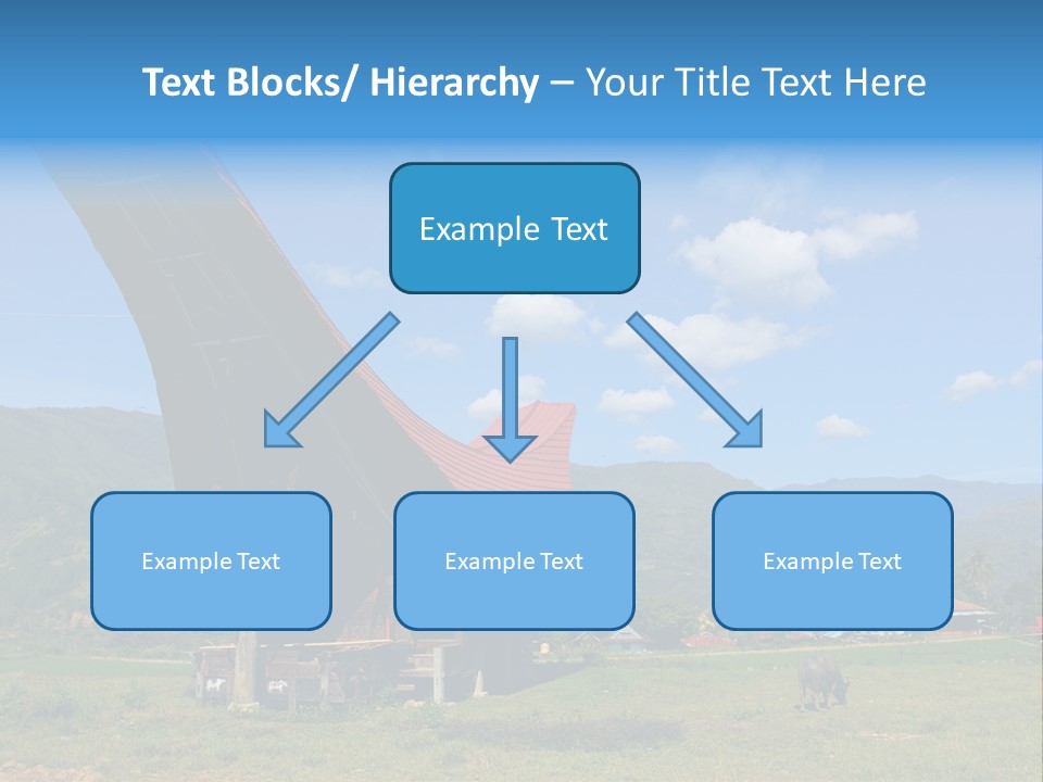 Tana Toraja Sulawesi House PowerPoint Template