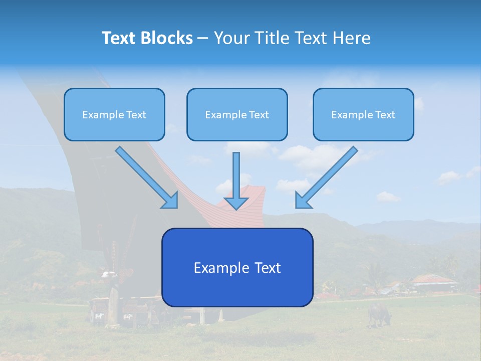 Tana Toraja Sulawesi House PowerPoint Template