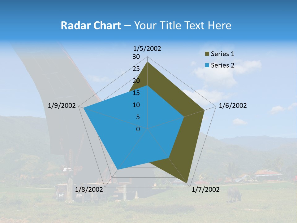 Tana Toraja Sulawesi House PowerPoint Template