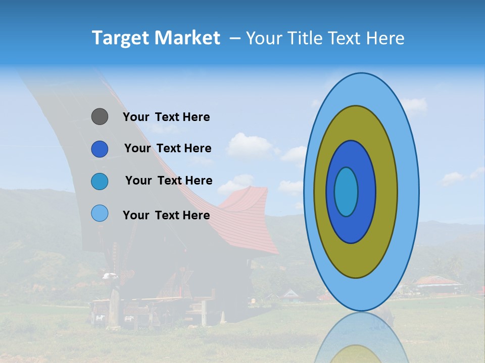 Tana Toraja Sulawesi House PowerPoint Template