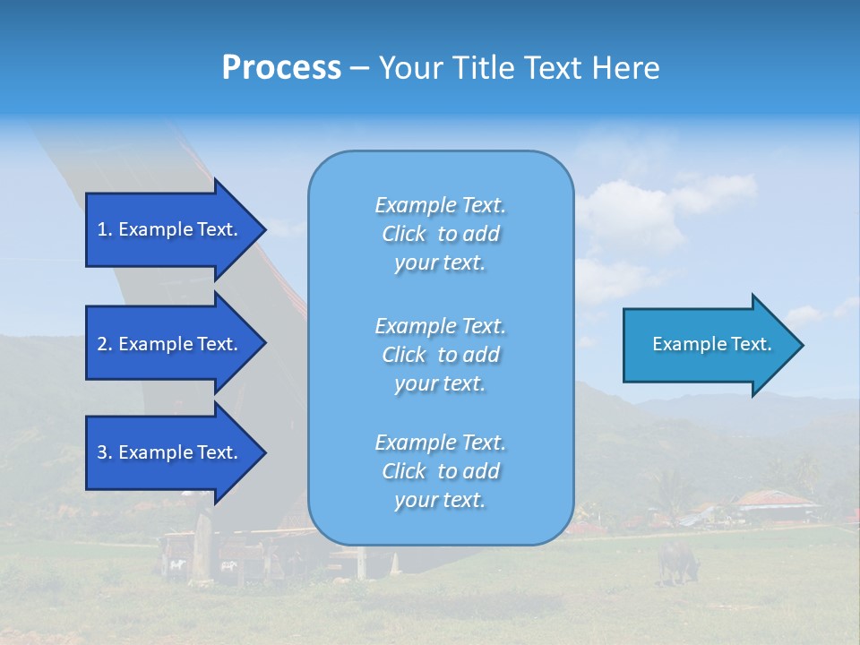 Tana Toraja Sulawesi House PowerPoint Template