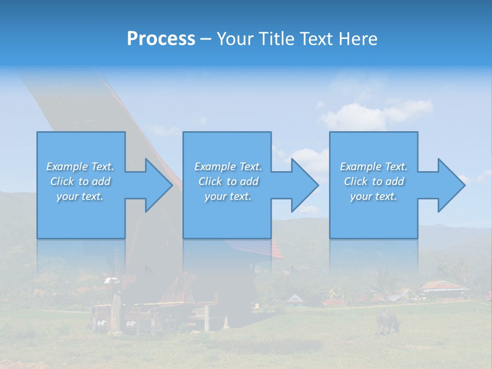 Tana Toraja Sulawesi House PowerPoint Template