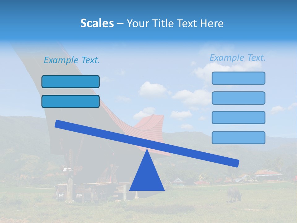 Tana Toraja Sulawesi House PowerPoint Template