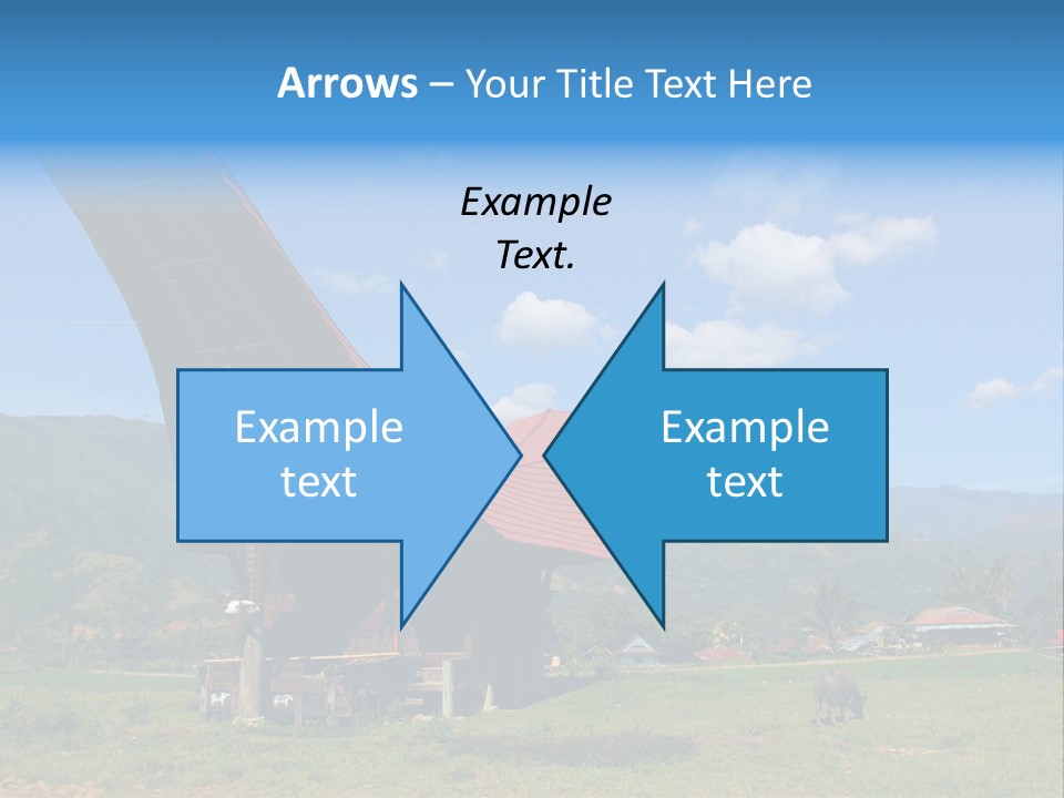 Tana Toraja Sulawesi House PowerPoint Template