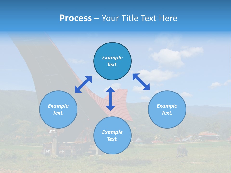 Tana Toraja Sulawesi House PowerPoint Template