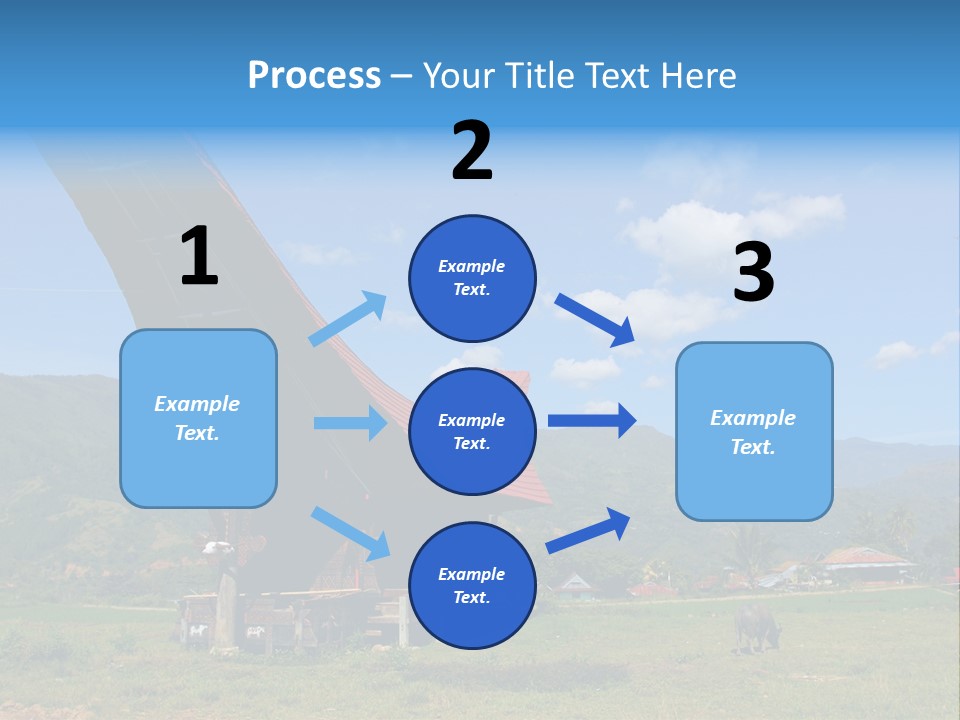 Tana Toraja Sulawesi House PowerPoint Template