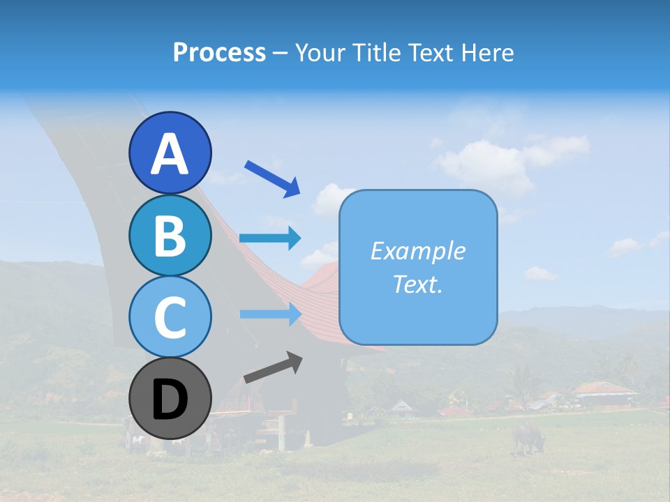 Tana Toraja Sulawesi House PowerPoint Template