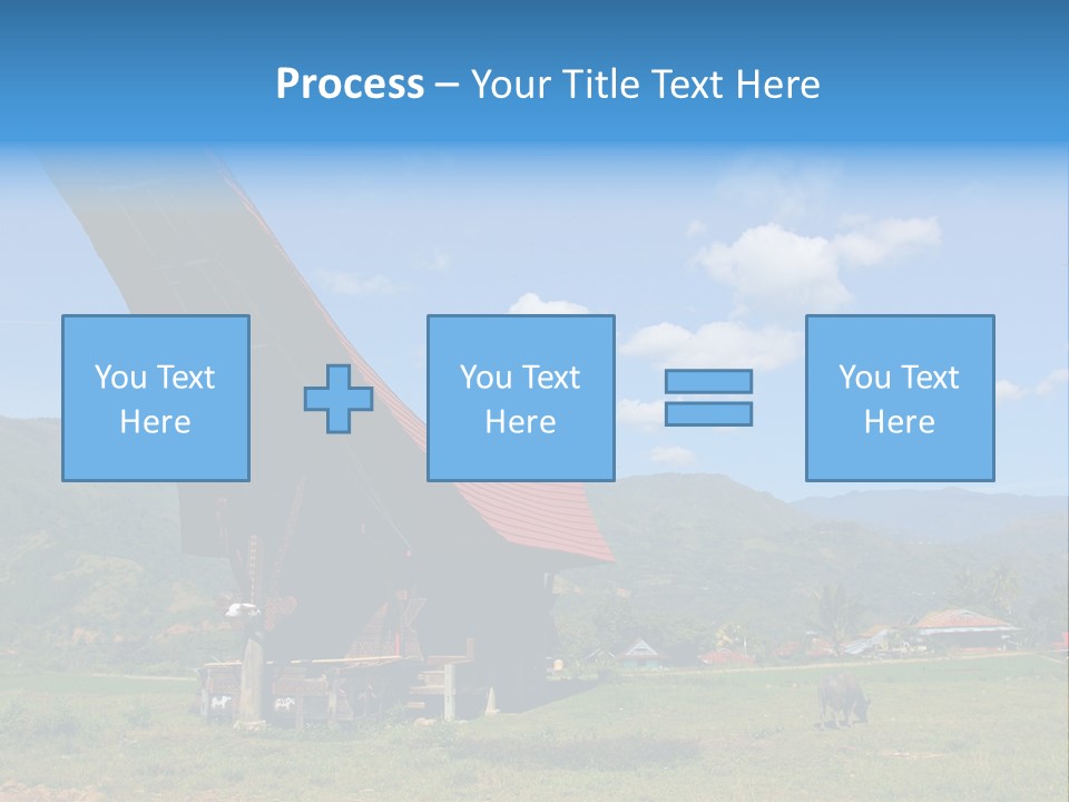 Tana Toraja Sulawesi House PowerPoint Template