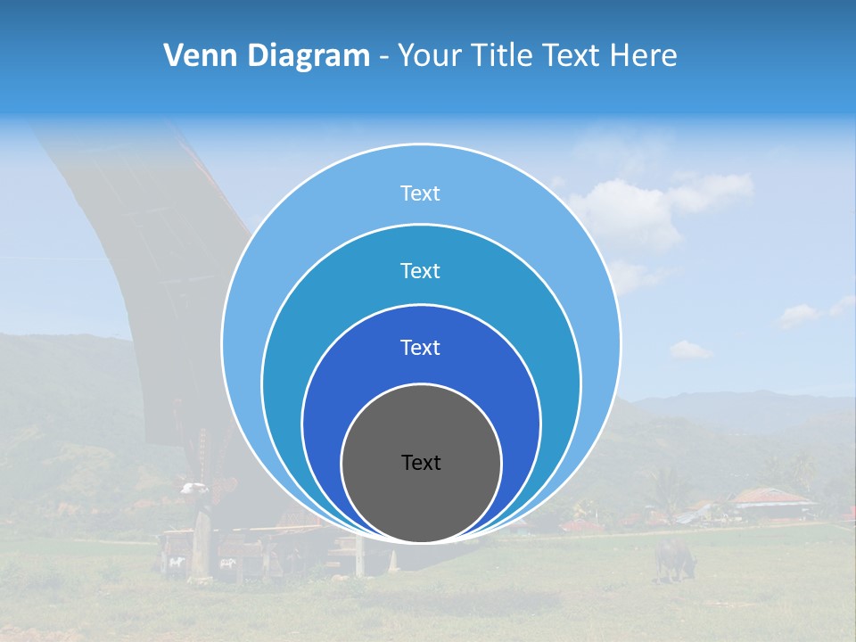 Tana Toraja Sulawesi House PowerPoint Template