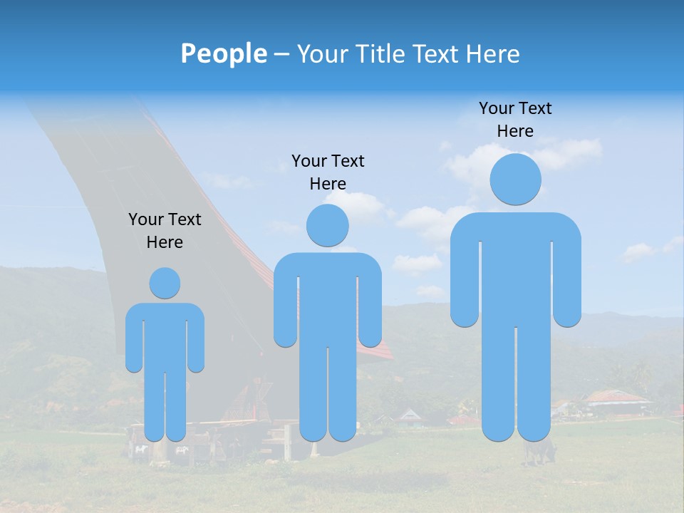 Tana Toraja Sulawesi House PowerPoint Template