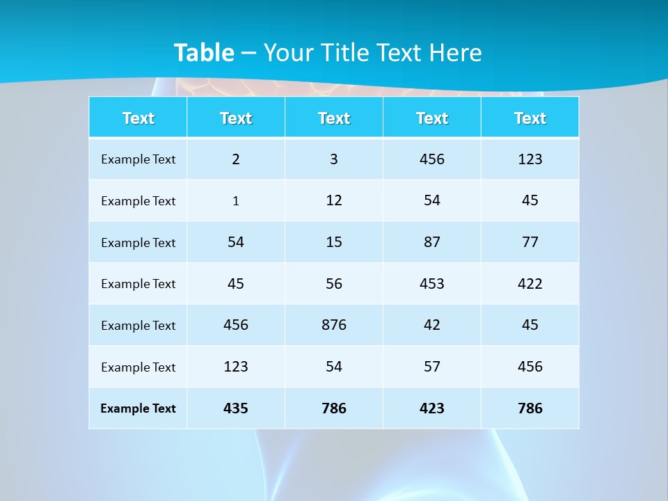 Cranium Health Muscular PowerPoint Template