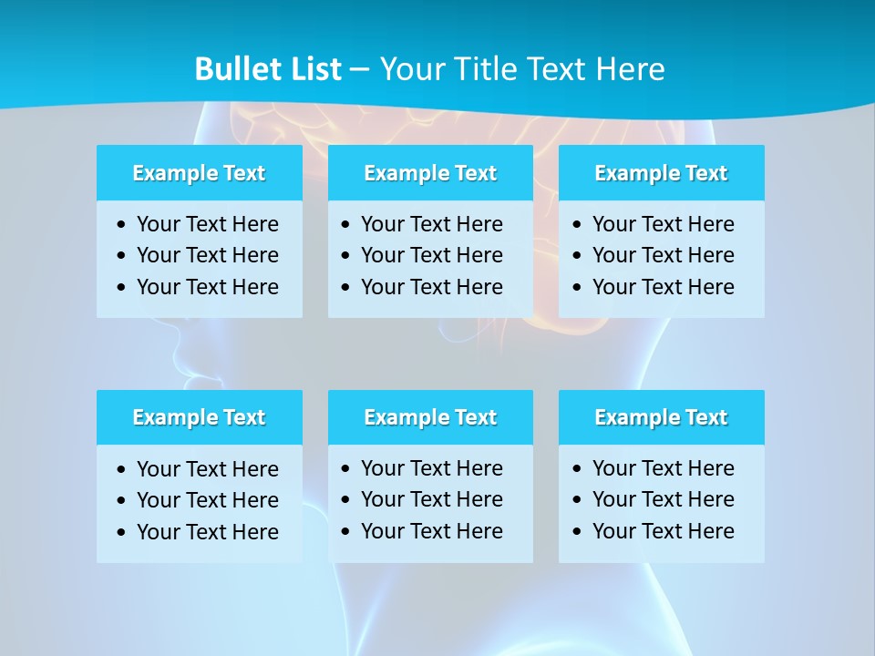 Cranium Health Muscular PowerPoint Template