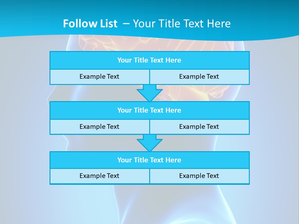 Cranium Health Muscular PowerPoint Template