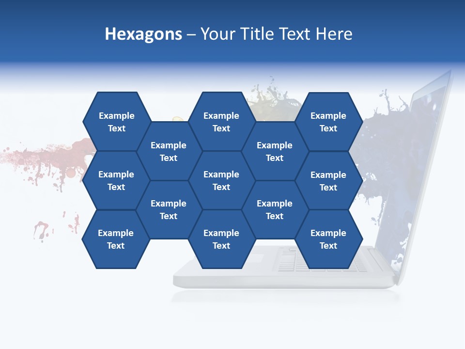 Tear Artistic Notebook PowerPoint Template