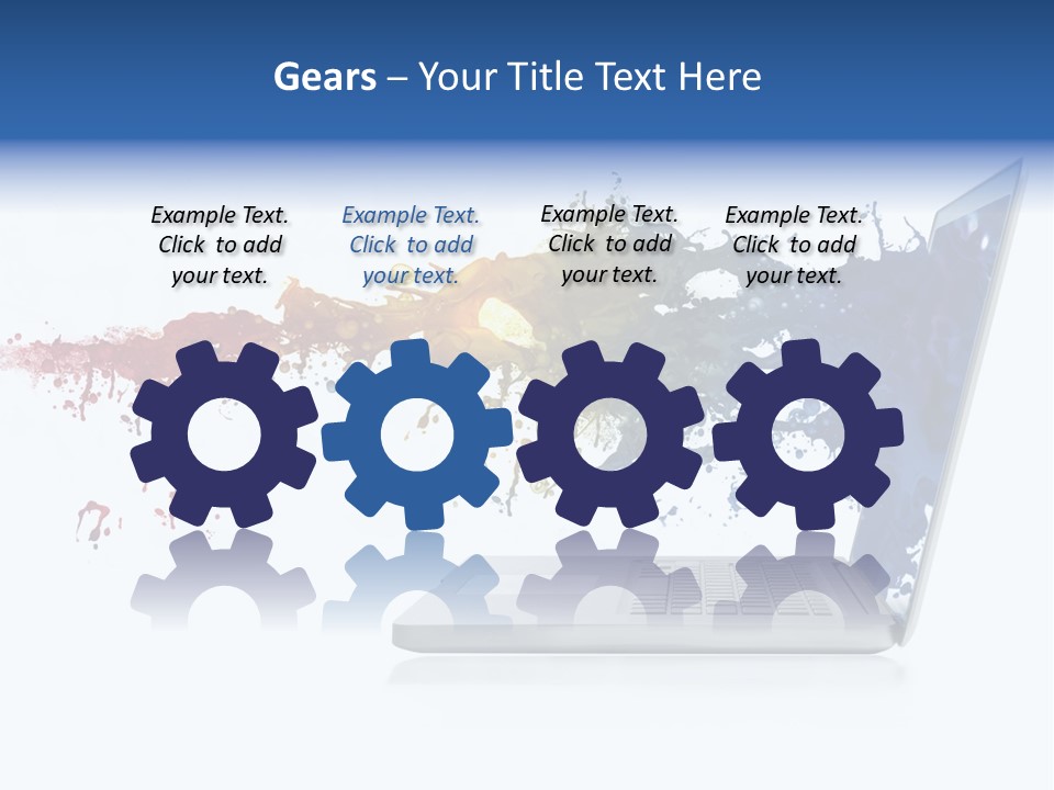 Tear Artistic Notebook PowerPoint Template