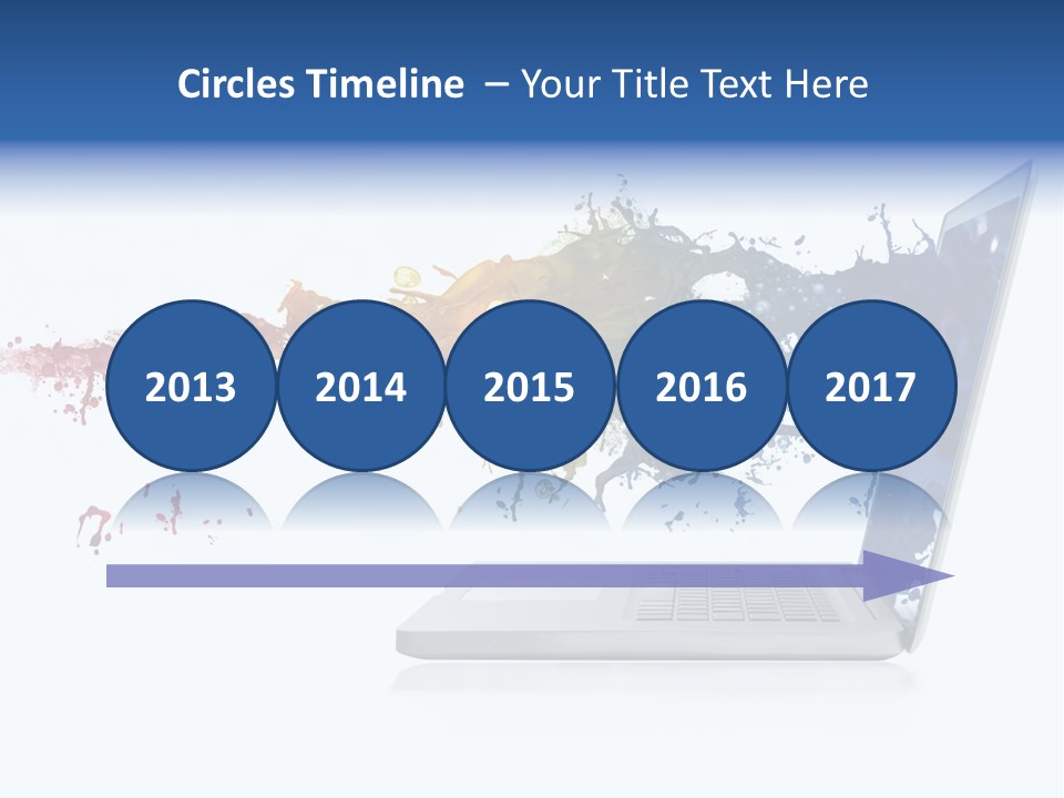 Tear Artistic Notebook PowerPoint Template