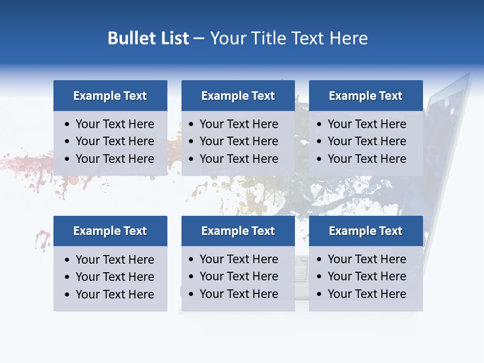 Tear Artistic Notebook PowerPoint Template