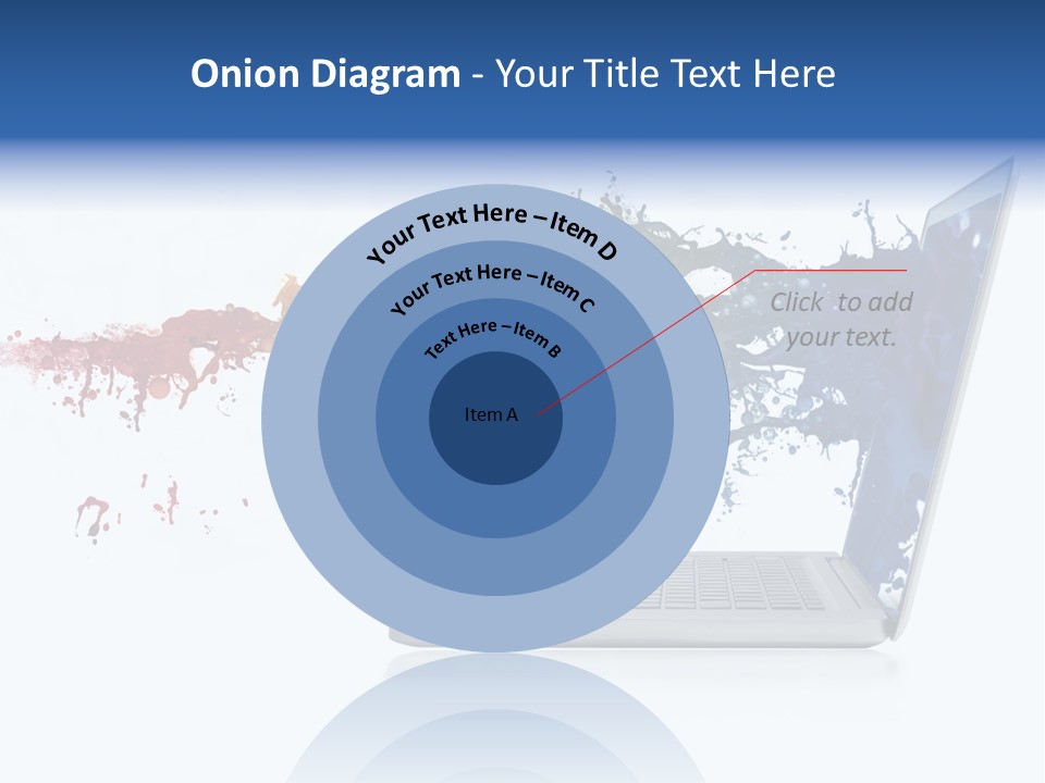 Tear Artistic Notebook PowerPoint Template