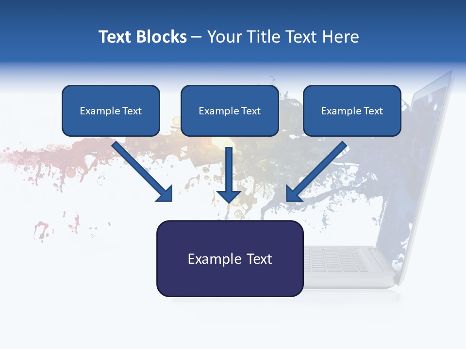Tear Artistic Notebook PowerPoint Template