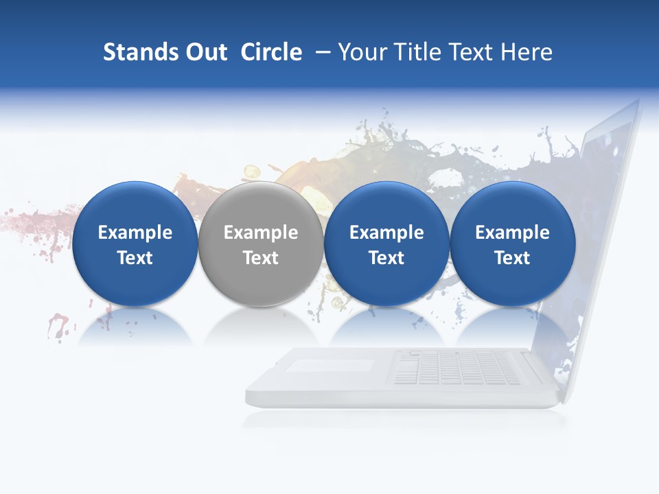 Tear Artistic Notebook PowerPoint Template