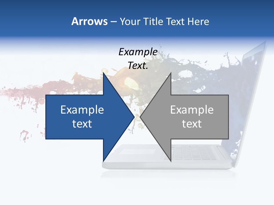 Tear Artistic Notebook PowerPoint Template