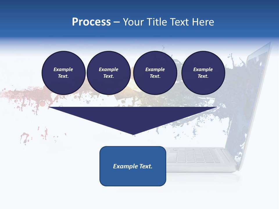 Tear Artistic Notebook PowerPoint Template