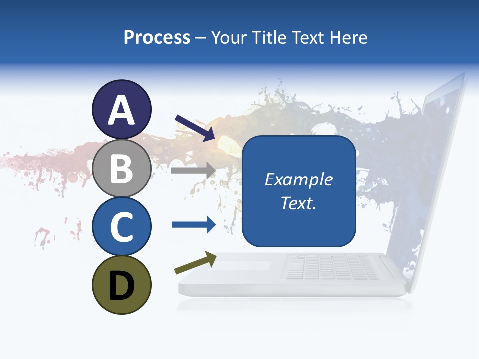 Tear Artistic Notebook PowerPoint Template