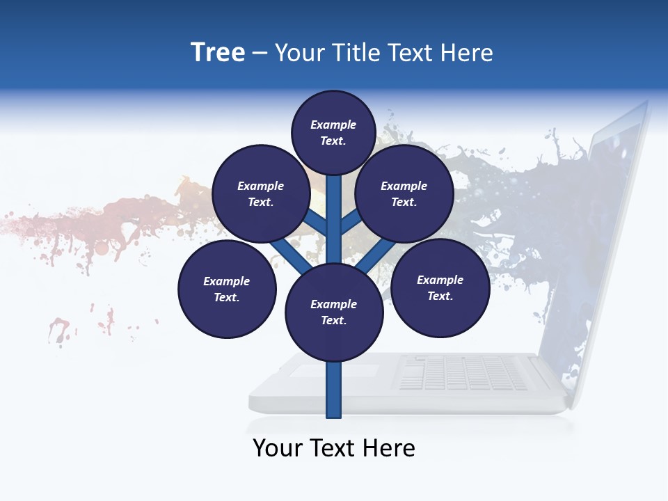 Tear Artistic Notebook PowerPoint Template