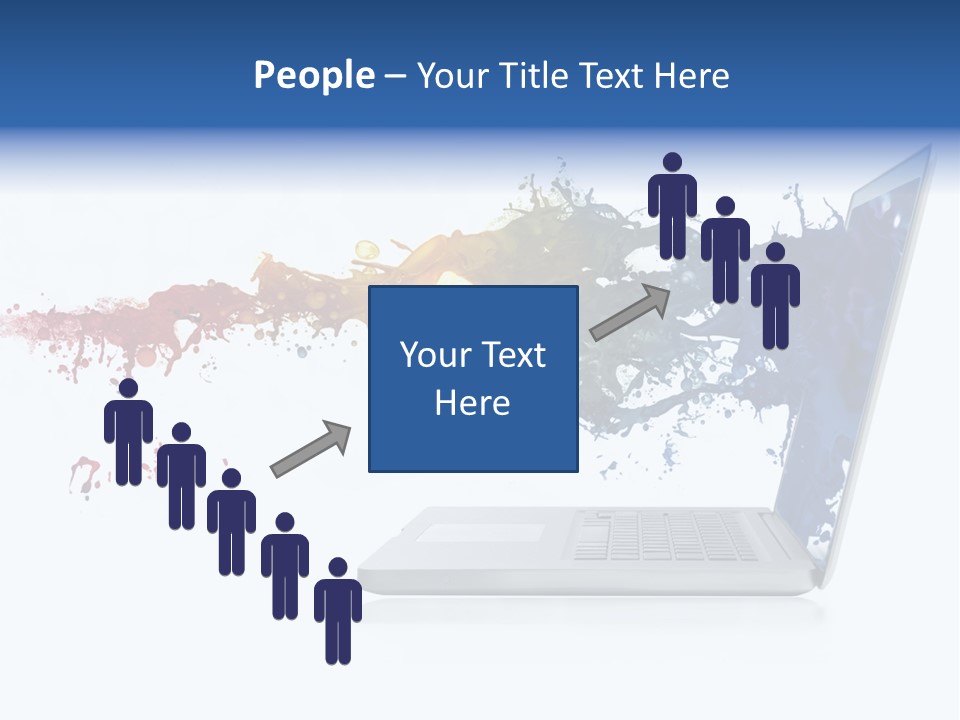 Tear Artistic Notebook PowerPoint Template