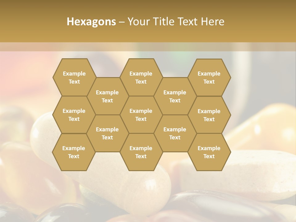 Vitamin Dosage Brain PowerPoint Template