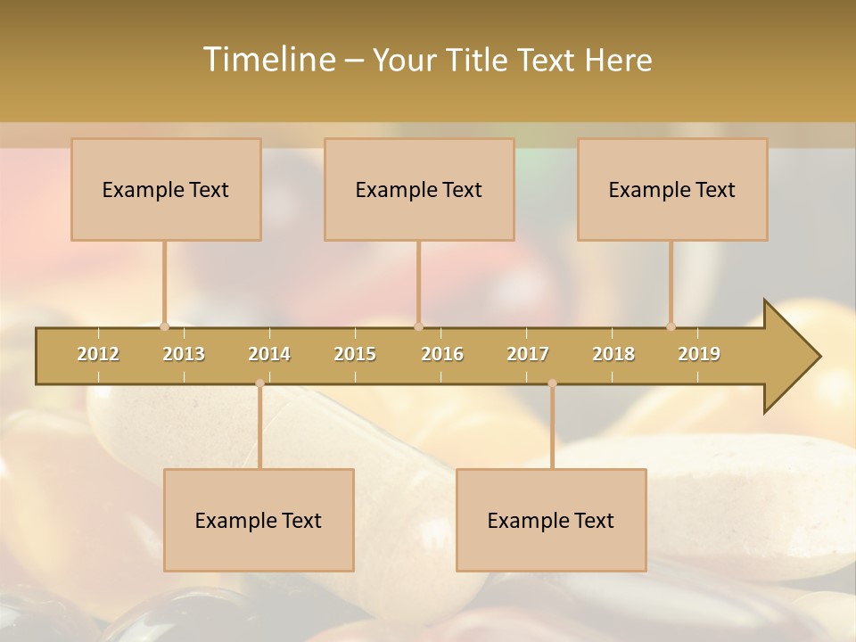 Vitamin Dosage Brain PowerPoint Template