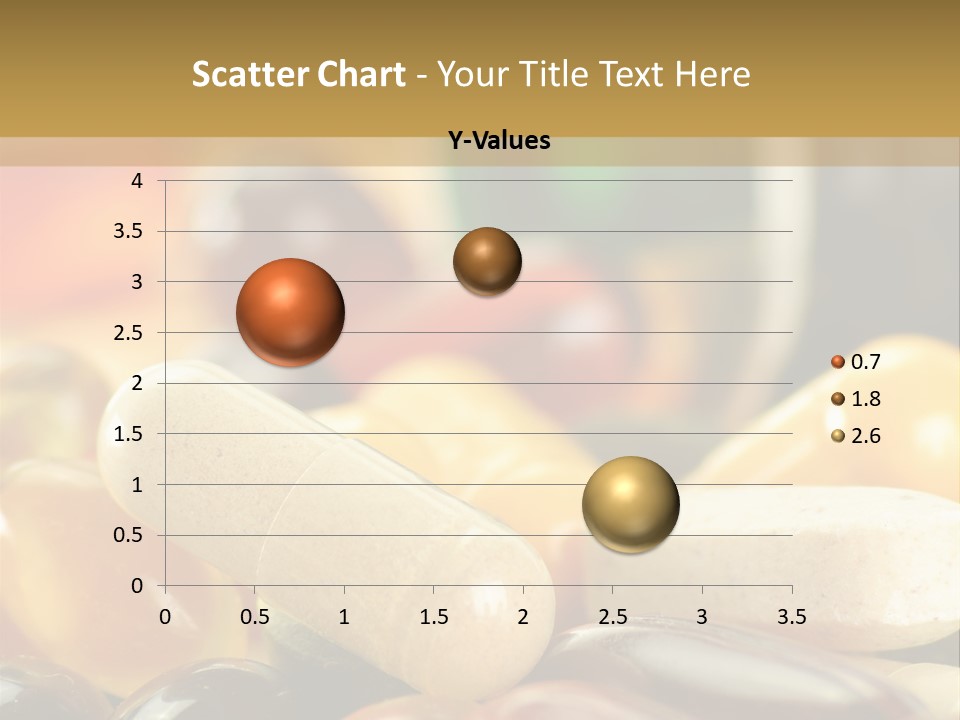 Vitamin Dosage Brain PowerPoint Template