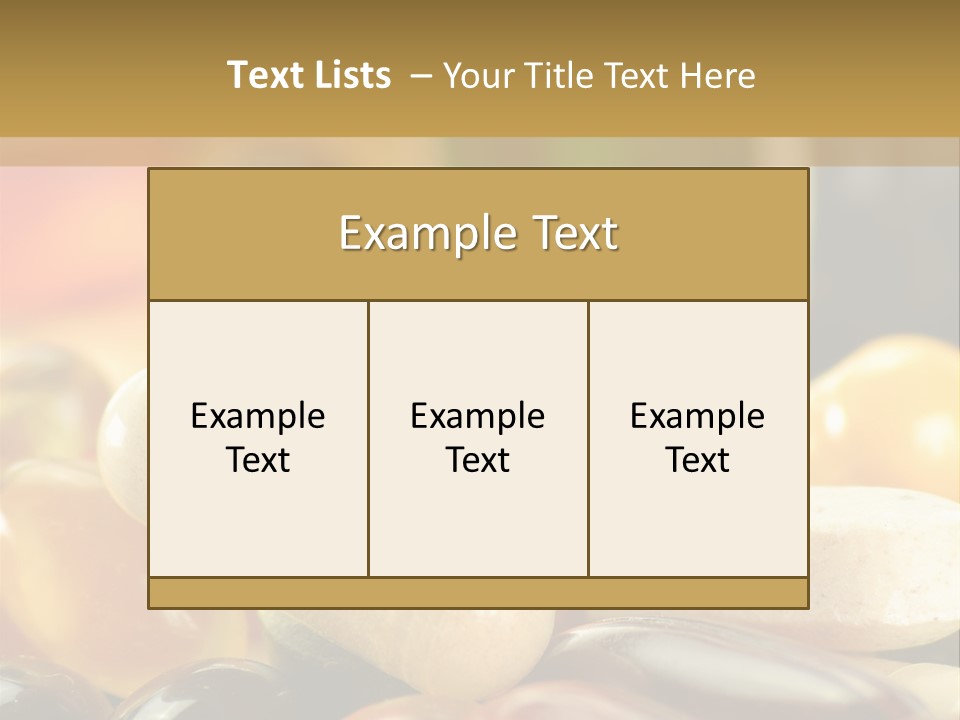 Vitamin Dosage Brain PowerPoint Template