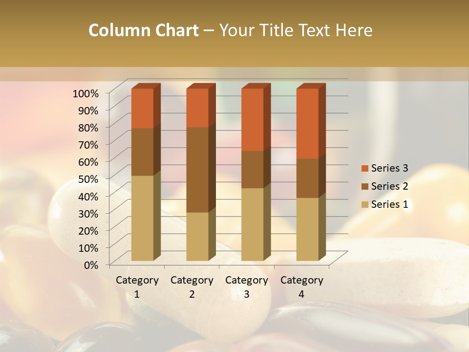 Vitamin Dosage Brain PowerPoint Template