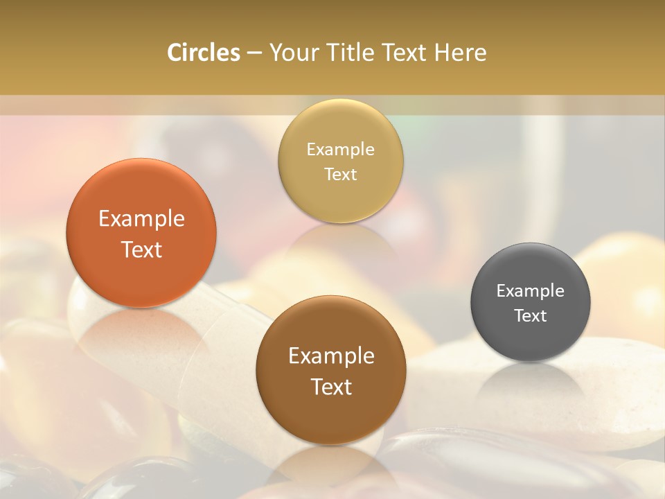 Vitamin Dosage Brain PowerPoint Template