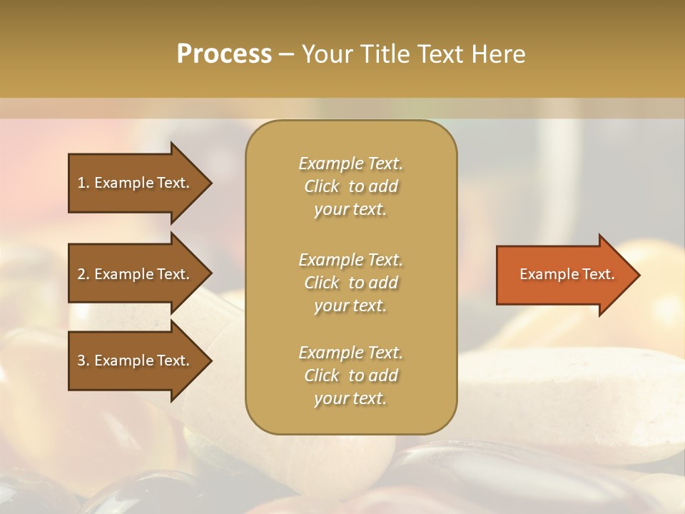 Vitamin Dosage Brain PowerPoint Template