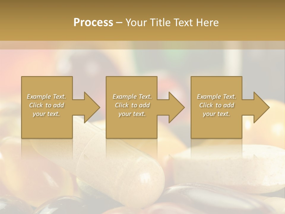 Vitamin Dosage Brain PowerPoint Template