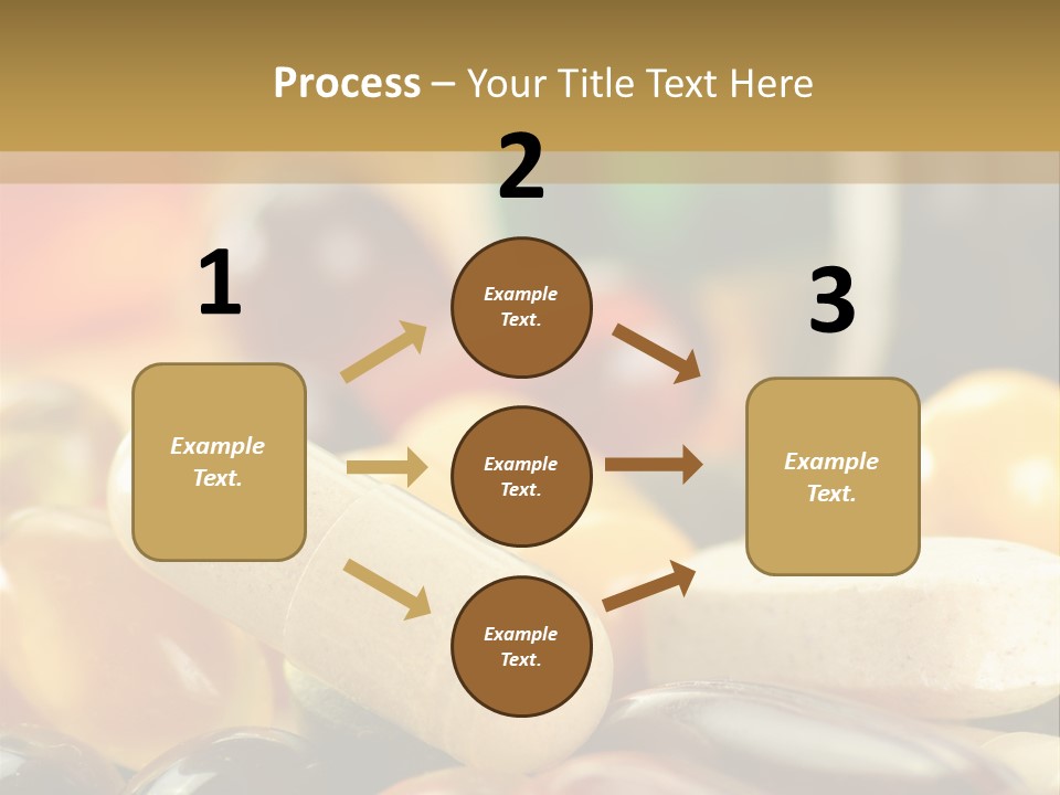 Vitamin Dosage Brain PowerPoint Template