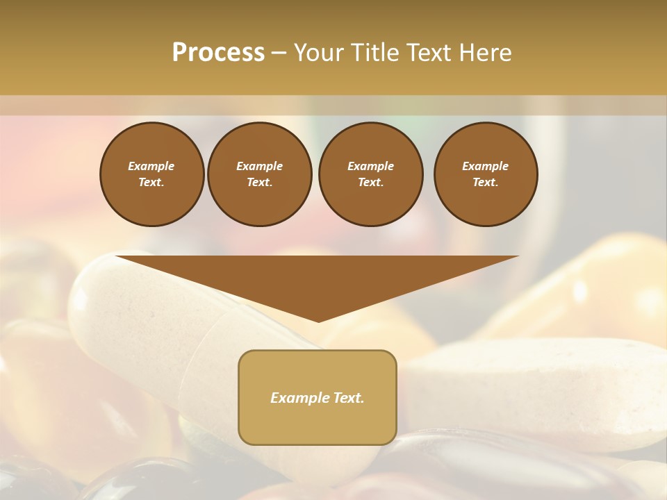 Vitamin Dosage Brain PowerPoint Template