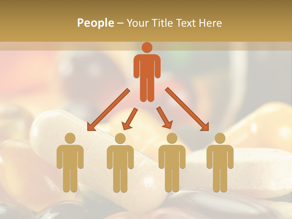 Vitamin Dosage Brain PowerPoint Template