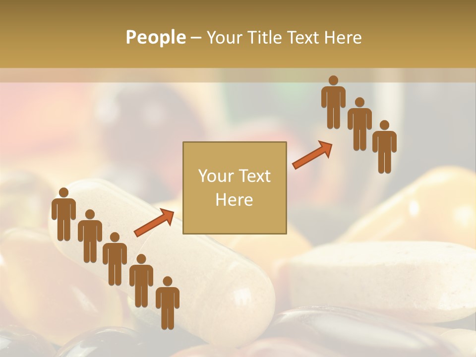 Vitamin Dosage Brain PowerPoint Template