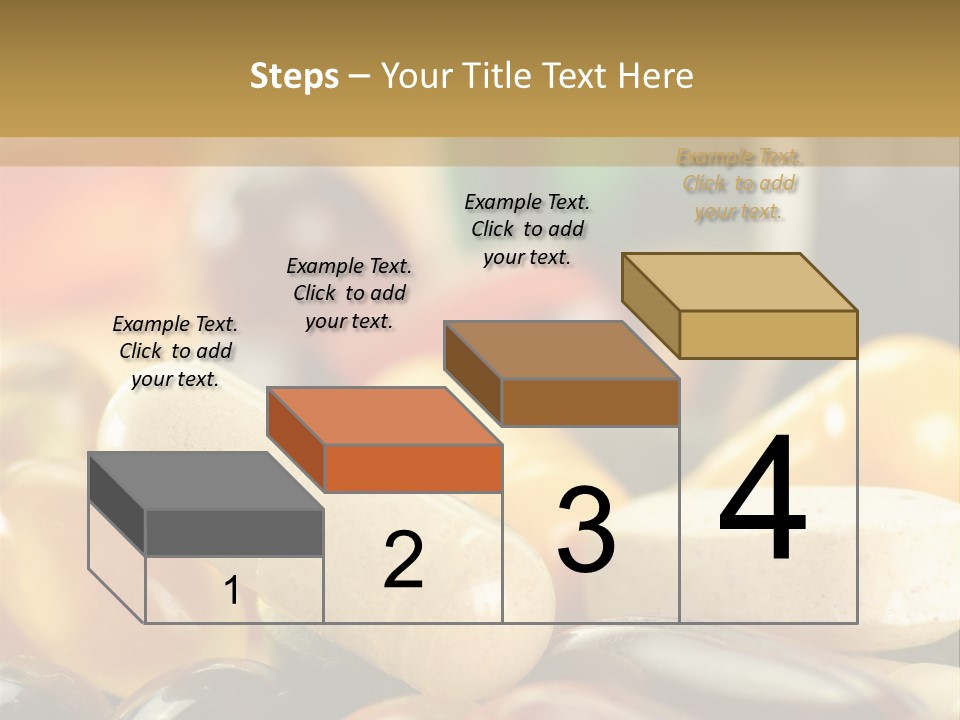 Vitamin Dosage Brain PowerPoint Template