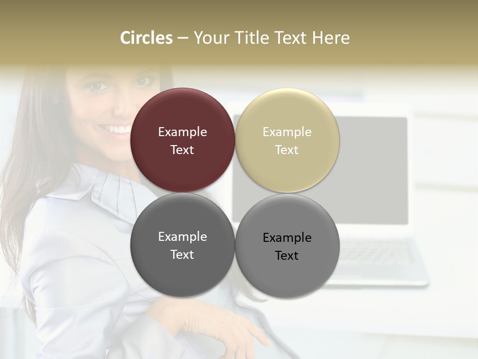 Looking Office Technology PowerPoint Template