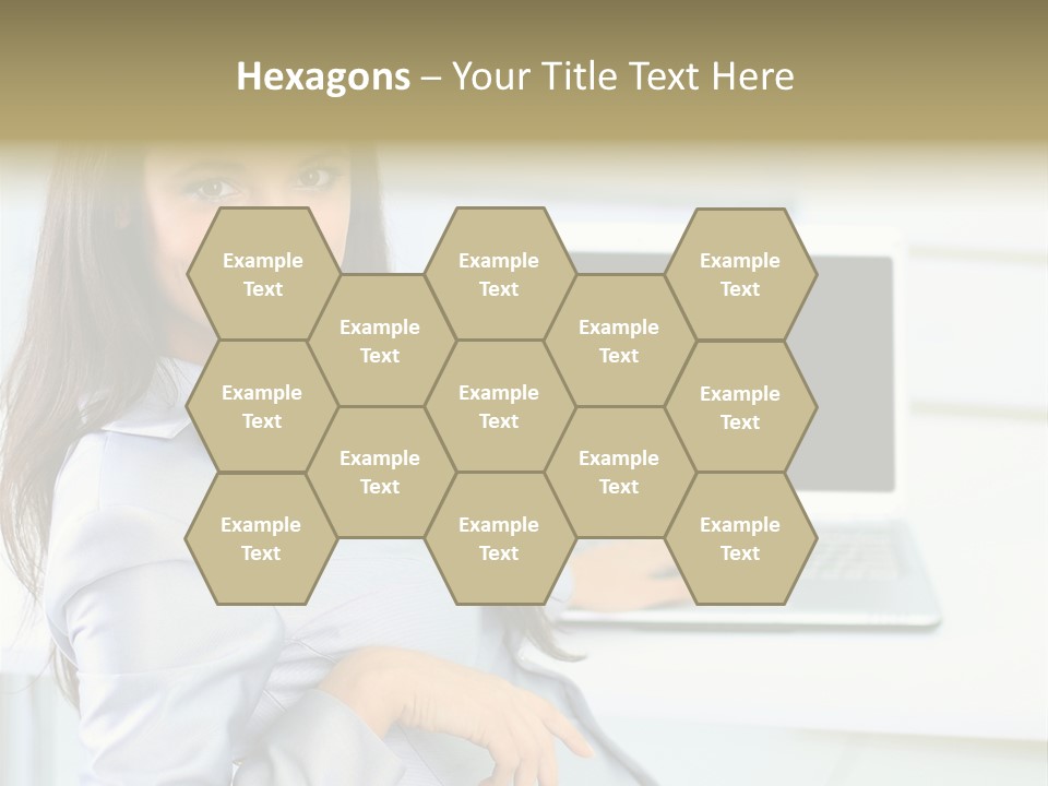 Looking Office Technology PowerPoint Template