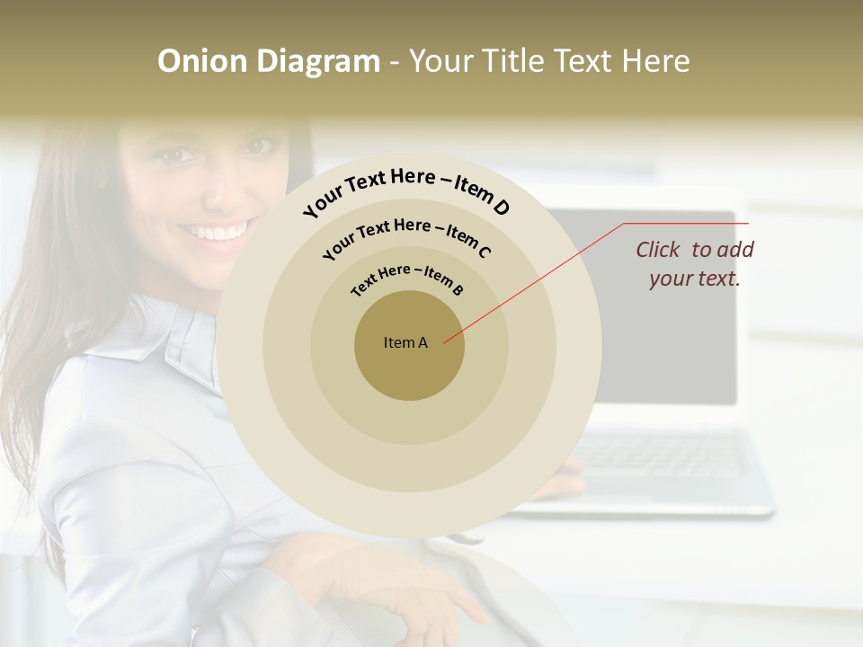 Looking Office Technology PowerPoint Template