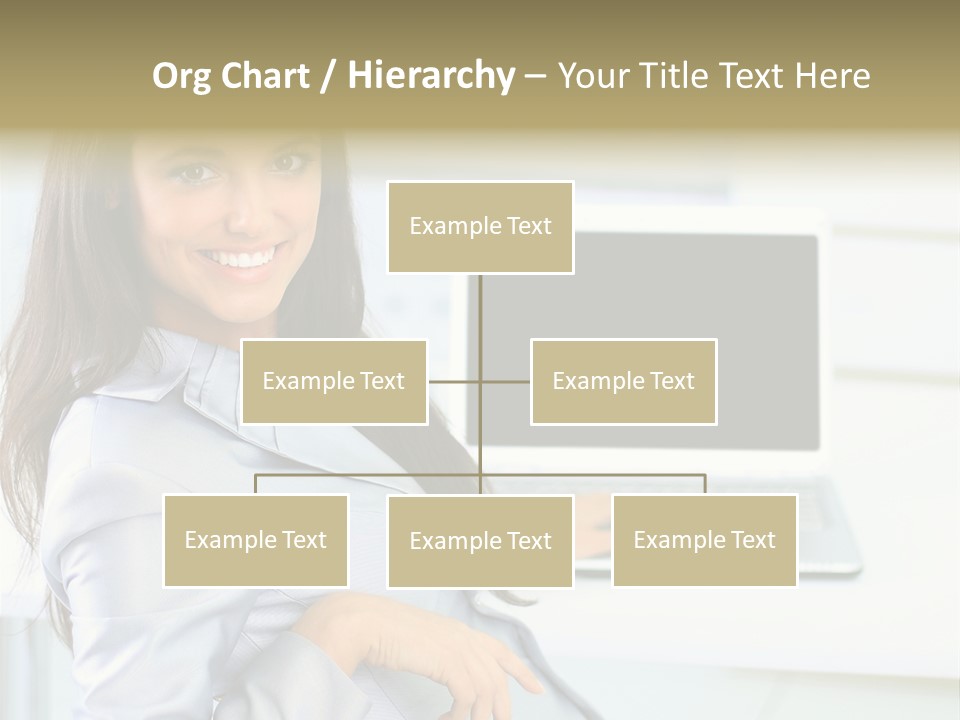 Looking Office Technology PowerPoint Template