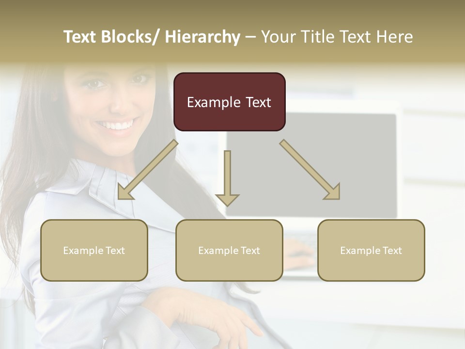 Looking Office Technology PowerPoint Template